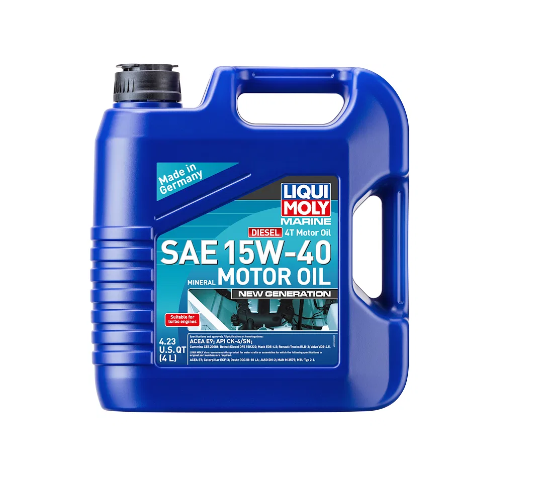 22520 – LIQUI MOLY Oil, SAE 15W-40 4 Liter Jug Single